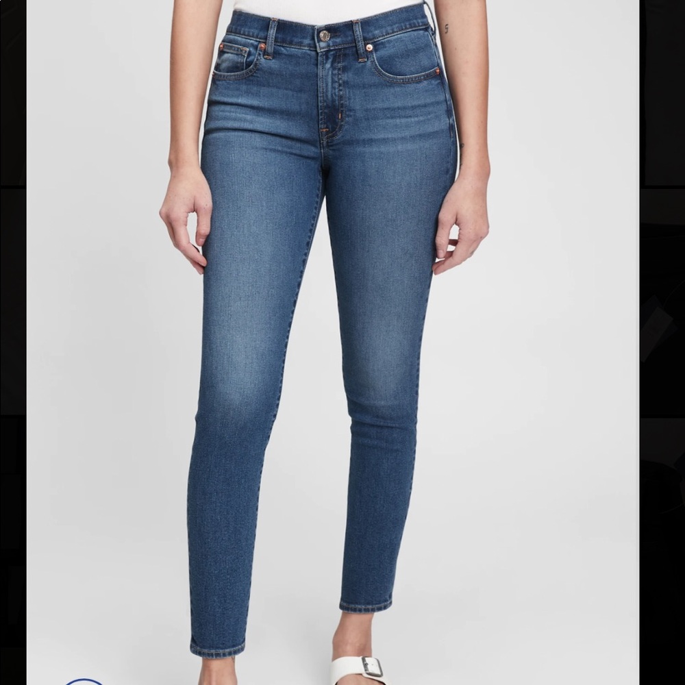 Gap Skinny Mid-Rise Jeans